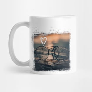 Holiday Love Glasses Mug